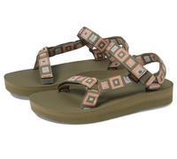 Teva Damen W Midform Universal Sandale, Retro Squares Unwind, 42.5 EU