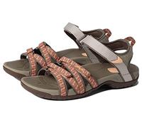 Teva Damen Tirra Sandale, Stacks Tan/Orange, 37 EU