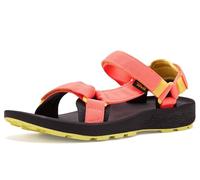 Sandale TEVA "HYDRATREK SANDAL WOMEN", Damen, Gr. 38, neon coral, Textil, Schuhe Sandale, rutschfest, schnell trocknend, mit Klettverschluss (54475326-38) neon coral