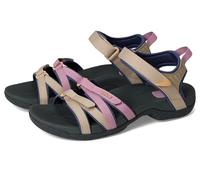 Teva Damen Trekkingsandale Tirra – Klett, Outdoor (schmal) – Root Light Multi – Größe 38