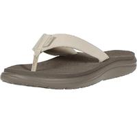 Teva Damen Voya Flip Leather Sandal Womens Zehentrenner, Beige (Birch Bir), 36 EU
