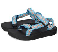 Teva Damen Voya Infinity Sandale, Bloom Cendre Blue, 37 EU