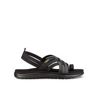 Teva Damen Voya Strappy Womens Sandalen, Schwarz (Hera Black Hbk), 42 EU, 1099271