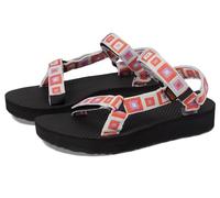 Teva Damen W Midform Universal Sandale, Retro Squares Explore, 41 EU