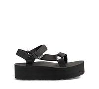 TEVA Sandale coole Damen Plateau-Schuhe Flatform Universal Schwarz, Größe:40