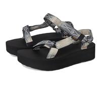 Teva Sandalen Flatform Universal Sunscape Damen Sport Waterles Black/Cream 40 EU