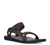 Teva Herren Original Universal Sandale, Layered Rock Black/Dark Olive, 41 EU