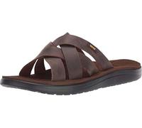 Teva Herren Voya Slide Leather Sandal Mens Zehentrenner, Braun (Carafe Cara), 40.5 EU