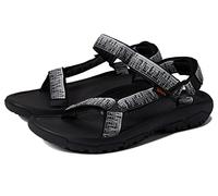 Teva Hurricane Xlt2 Herren-Sandalen mit EVA-Schaum-Zwischensohle und robuster Durabrasion-Gummi-Außensohle, Atmosphere Schwarz/Grau, 39.5 EU