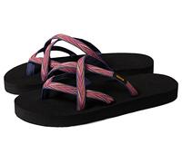 Teva Kids' Olowahu Flip-Flop, Palms Indigo/Rose Violet, 22 EU
