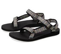 Teva Magic Pink Lemonade Original Vegan Gemusterte Universal Sandalen Flip Flops, Dot Matrix Black Multi, 40 EU