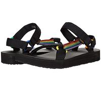 Teva Herren Mid Universal Pride Plattform, schwarz/Regenbogen, 45.5 EU
