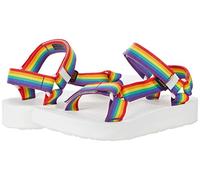Teva Midform Universal Sandale für Damen, Regenbogen/Schwarz, 42 EU