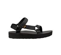 Teva Sandalen Midform Universal Damen mit Klettverschluss Schwarz Größe 42