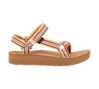 Teva Midform Universal Woven W - Sandalen - Damen Brown/Yellow/Red 8 US