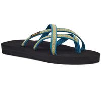 Teva | Olowahu Damen Sandale, US6,0=EU37,0 flower loom yellow