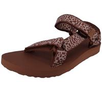 Teva Original Universal Sandalen Radio Tigerauge braun gemustert vegan Flip Flops, Radio Tigerauge, 40 EU