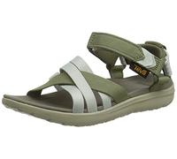 Teva Sanborn Sandal, Damen Sandalen, Grün (Burnt Olive/Seafoam Bosf), 37 EU