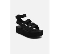 Teva Damen Flatform Mevia Verstellbare Schnelltrocknende Freizeit Sandale, Schwarz, 37 EU