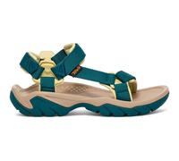 Teva Terra Fi 5 Universal Damen Sandalen dunkelgrün/gelb - 37