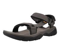 Teva Herren Terra Fi 5 Universal Leder Sportsandale, Dark Gull Grey, 45.5 EU