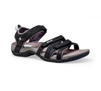 Teva Tirra Leather W's Damen Sport- & Outdoor Sandalen, Schwarz (black 513), EU 38
