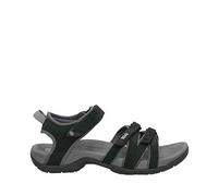 Teva Tirra Leather W's Damen Sport- & Outdoor Sandalen, Schwarz (black 513), EU 38