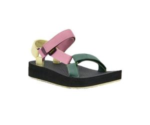 TEVA Vegan Sandale Plateau Damen - Midform Universal Root Multi (Rosa) 37