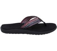 Voya Flip Sandal Womens, 6 BSMBL BAR STREET MULTI BLACK V