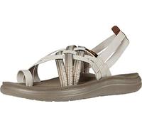 Teva Damen Voya Strappy Womens Sandalen, Elfenbein (Antiguous Birch Abrc), 37 EU