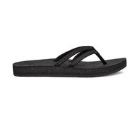 Teva W Reflip Strappy Leather - Flip-Flops - Damen Black 7 US