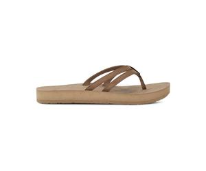Teva W Reflip Strappy Leather - Flip-Flops - Damen Brown 8 US
