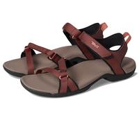 Teva Women's Verra Sport Sandal, Mahogany/Blooming Dahlia, 38.5 EU