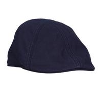 Stetson Flatcap Texas Cotton – Baumwolle, UV-Schutz 40+ – Dunkelblau XL (60-61 cm)