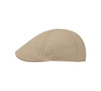 Stetson Flatcap Texas Cotton aus Baumwolle UV-Schutz 40+ Grün gemustert 61/XL