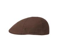 Texas Cotton Flatcap mit UV-Schutz - braun / M (56-57 cm)