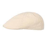Stetson Flatcap Texas Cotton aus Baumwolle mit UV-Schutz 40+ Braun gemustert, 61/XL