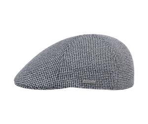 Texas Cotton Jersey Flatcap by Stetson dunkelblau XXL (62-63 cm)