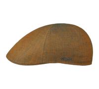 Texas Descott Leinen Flatcap by Stetson braun 59 cm