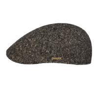 Texas Donegal Wool Flatcap by Stetson anthrazit-beige 55 cm