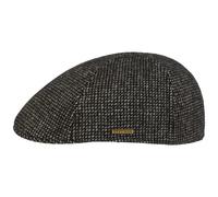 Texas Edenton Wool Flatcap by Stetson schwarz L (58-59 cm)