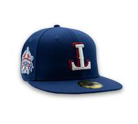 Texas Rangers Upside Down New Era 59FIFTY MLB Cap Blau StadiumDreams Exclusive - 7 3/8