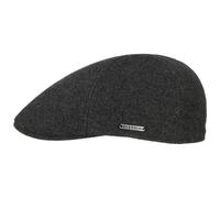 Stetson 6-teiliges Flatcap Texas Wool/Cashmere Trendgrau, 55/S
