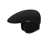 Texas Wool Ohrenschutz Mütze by Stetson Mützen S (54-55 cm) schwarz