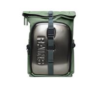 Rains Texel Moulded Rolltop Rucksack graugrün, Polyester,Polyurethane, Unisex