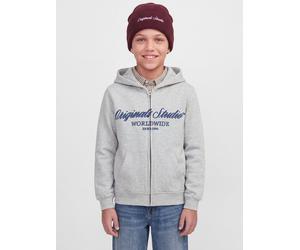 Text Kapuzenpullover Boys 152 Weiß