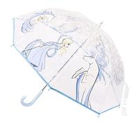 Textiel Trade Kinder-Regenschirm „Die Eiskönigin II“ mit Elsa und Pferd, transparent Gr. One size, blau TX-24558-BLU