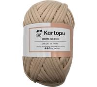 Textilgarn 200gr Knaul ca. 120m LL.- Farbauswahl - gleichmäßige Einfärbung - durch besondere Verarbeitung leicht elastisch und formstabil- Jersey Garn Ideal für Kissen, Decken, Taschen- Öko Tex (855)