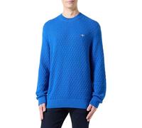 Textured Cotton C-Neck