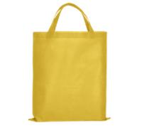 TEXXILLA 10er | 25er | 100er Pack PP-Tasche CLASSIC mit zwei kurzen Henkeln khaki 10 Stück